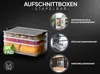 uandu Aufschnittboxen für Kühlschrank, Wurst Aufbewahrung, Produktbild-Vorschau 4