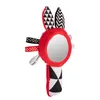A baby toy with a mirror and tags. Produktbild-Vorschau