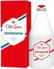 A product shot of Old Spice Whitewater Aftershave lotion and its packaging. Podgląd zdjęcia produktu