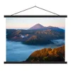 MuchoWow® Textilposter Vulkan - Natur - Nebel 150x113 cm Produktbild-Vorschau 1