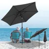 Wolketon 3m-3m Parasol de marché avec manivelle UV40+ Voir les images du produit 20