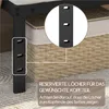 Yaheetech Bettrahmen 37cm Metallbett Bettgestell aus Produktbild-Vorschau 10
