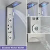 Colonna doccia, LED a pioggia, getto massaggiante, nichel Anteprima dell’immagine prodotto 2
