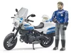Bruder 62731 bworld Scrambler Ducati Moto de police Voir les images du produit 8