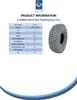 grey mobility scooter tyres 260 x 85, block tire, 3.00-4, Voir les images du produit 7