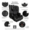 XOMAX HC02S Kindersitz ISOFIX 9–36kg Gruppe 1/2/3 | ECE Produktbild-Vorschau 10