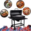 Profi Smoker Grillwagen, Holzkohlegrill aus Stahl, XXL Produktbild-Vorschau 1