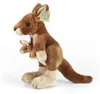 Canguro Peluche Con Cucciolo 27cm Ecologico Anteprima dell’immagine prodotto 2