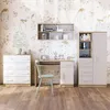 Regal Jonas III 80 3S1D 05 Griffenfarbe: Weiß Náhľad obrázku produktu 5