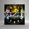 Wanduhr - Quadrat - Glasuhr - Disco Musik Tanz Spaß - Produktbild-Vorschau 3
