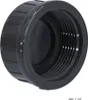 Profec Gewindekappe PVC-U, 1 1/4 Zoll IG, 10 bar, grau Produktbild-Vorschau 3