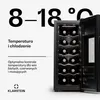 Klarstein Freistehender Weinkühlschrank 1 Zone, Podgląd zdjęcia produktu 4