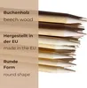 Set Weidenmatte 40x300 cm und 7 Stück Holzpfähle ⌀18 mm Produktbild-Vorschau 9