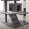 Kratzbaum Katzenbaum Katzenkratzbaum 130 cm Kletterbaum Produktbild-Vorschau 9