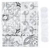 Vilde | Duschvorhang 180x180 cm - 12 Haken im Set - Produktbild-Vorschau 7