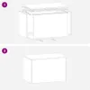 Außenlagerbox Weiß 80 x 50,5 x 50 cm Stahl Produktbild-Vorschau 9