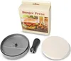 Pressa per hamburger in acciaio inox antiaderente 11,5 cm Anteprima dell’immagine prodotto 7