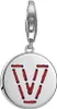 Esprit Damen Charm 925 Silber Silber Letter Fabric V Produktbild-Vorschau 1