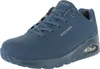 A blue Skechers sneaker is shown from the side against a white background. Voir les images du produit