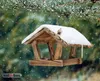 KOTARBAU® Vogelvoederhuisje - Licht Gebrand Hout - 39 x 27 Productafbeelding-voorbeeld 2