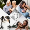 A collage of images showing different aspects of family life, a dog, and a nebulizer. Produktbild-Vorschau