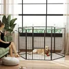 PawHut Puppyren, 100 cm hoog, 6-delig. Zelfbouw hondenren, Productafbeelding-voorbeeld 2