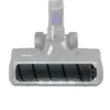 A close-up view of a vacuum cleaner brush head with a roller brush. Náhled obrázku produktu