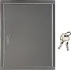 KOTARBAU® Prístupový panel 25x40cm s kľúčom Strieborná Náhľad obrázku produktu 1