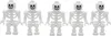 LEGO® Skeletons Squelette 5 minifigures Voir les images du produit 2