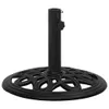 vidaXL Pied de parasol noir 44x44x32 cm Fonte Voir les images du produit 7