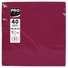 PROnappe Servietten bordeaux 2-lagig 38.0 x 38.0 cm 40 St. Produktbild-Vorschau 1