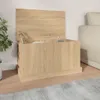 vidaXL Kufer dąb sonoma 70x40x38 cm materiał drewnopochodny Podgląd zdjęcia produktu 2