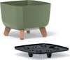 nabbi Kunststoff-Pflanzgefäß auf Beinen DGQL240 24 cm - Produktbild-Vorschau 7