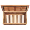 vidaXL Gartenbox 90x50x58 cm Massivholz Teak -  Gartenboxen Produktbild-Vorschau 14