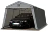 TOOLPORT Tendone Garage 3,3x6,2 m grigio  PE 600 N Anteprima dell’immagine prodotto 1