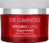 A red jar of Dr. Grandel Hydro Lipid Supermoist cream with a white lid and silver band. Produktbild-Vorschau