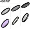 Andoer 55mm UV + CPL + FLD + ND(ND2 ND4 ND8) Sada Náhled obrázku produktu 6