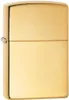 A close-up, front-facing studio shot of a gold Zippo lighter against a white background. Podgląd zdjęcia produktu