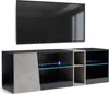 Mondeer TV-Lowboard TV-Schrank mit LED-Beleuchtung 140cm Produktbild-Vorschau 8