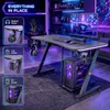 MY SIT Gaming Tisch Gizmo mit LED Beleuchtung Produktbild-Vorschau 3