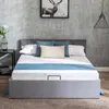 okwish Polsterbett 140 x 200 cm Bett mit Bettkasten Produktbild-Vorschau 2