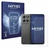 A product shot of screen protectors and packaging for a Motorola phone. Produktbild-Vorschau