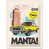 Nostalgic-Art - Plaque en tôle 15x20 cm - Opel - Opel Manta Voir les images du produit 1