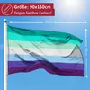 PHENO FLAGS Gay Flagge 90 x 150 cm Gay Fahne LGBT CSD 2 Produktbild-Vorschau 2