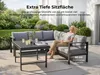 MeXo Gartenmöbel Set Aluminium 5-tlg. für 6-8 Personen mit Produktbild-Vorschau 5