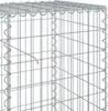 vidaXL Gabbione con coperchio 600x50x100 cm Ferro zincato Anteprima dell’immagine prodotto 6