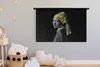 MuchoWow® Wandteppich Wandbehang Mädchen mit Perlenohrring Produktbild-Vorschau 3