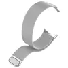 A silver mesh watch band is shown against a white background. Náhled obrázku produktu