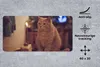 MuchoWow® Mauspad Mousepad Katze - Geburtstag - Kerze 60x30 Produktbild-Vorschau 2