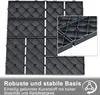 UISEBRT 55 Stück Holzoptik Balkonfliesen Terrassenfliesen Produktbild-Vorschau 3